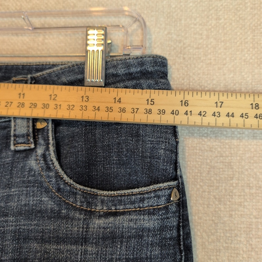 KUT from the Kloth Straight Leg Jeans Dark Wash Blue SP333MA2 Womens 6 - Picture 12 of 15